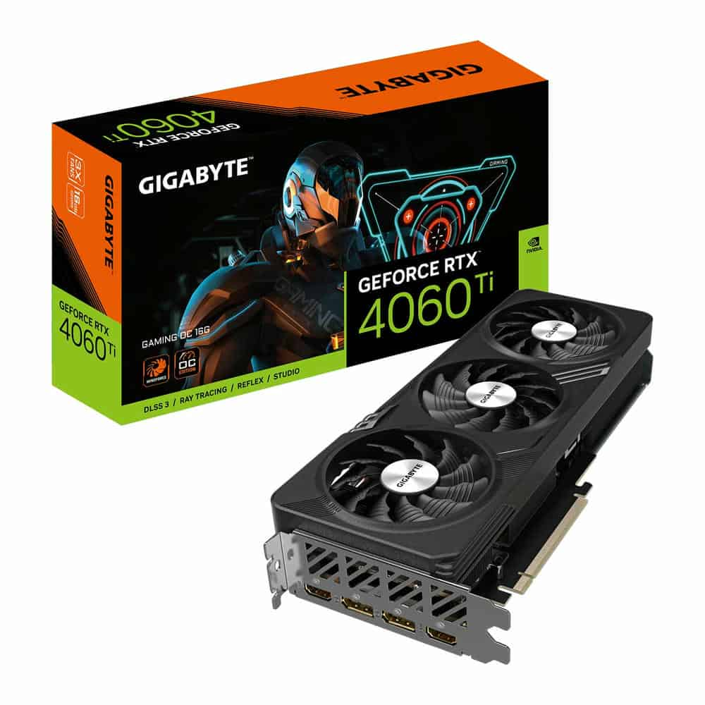 Gigabyte NVIDIA GeForce RTX 4060 Ti 16GB GAMING OC Ada Lovelace Graphics Card